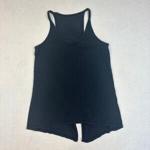 Lululemon Open Ends Tank Top Tie It Up Women's Black Gym Yoga - No Size Tag